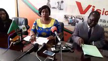 CHIEF GOVERNMENT SPOKESPERSON HON. DORA SILIYA, MP ADDRESSES THE MEDIA.We are streaming live from the Ministry of Information and Broadcasting Services HQ whe