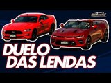 CAMARO OU MUSTANG: QUEM VENCE A BATALHA DOS MUSCLE CARS NA PISTA? - ESPECIAL #188 | ACELERADOS