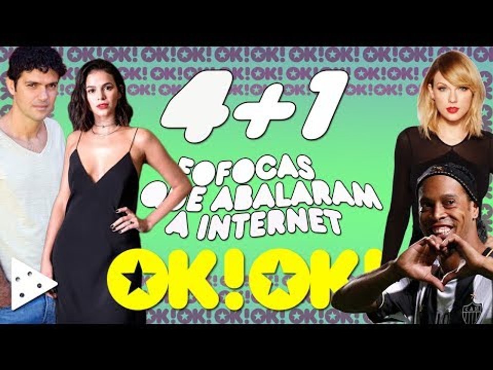 Bruna Marquezine atrasada, Taylor Swift orgulhosa e Ronaldinho Gaúcho bígamo