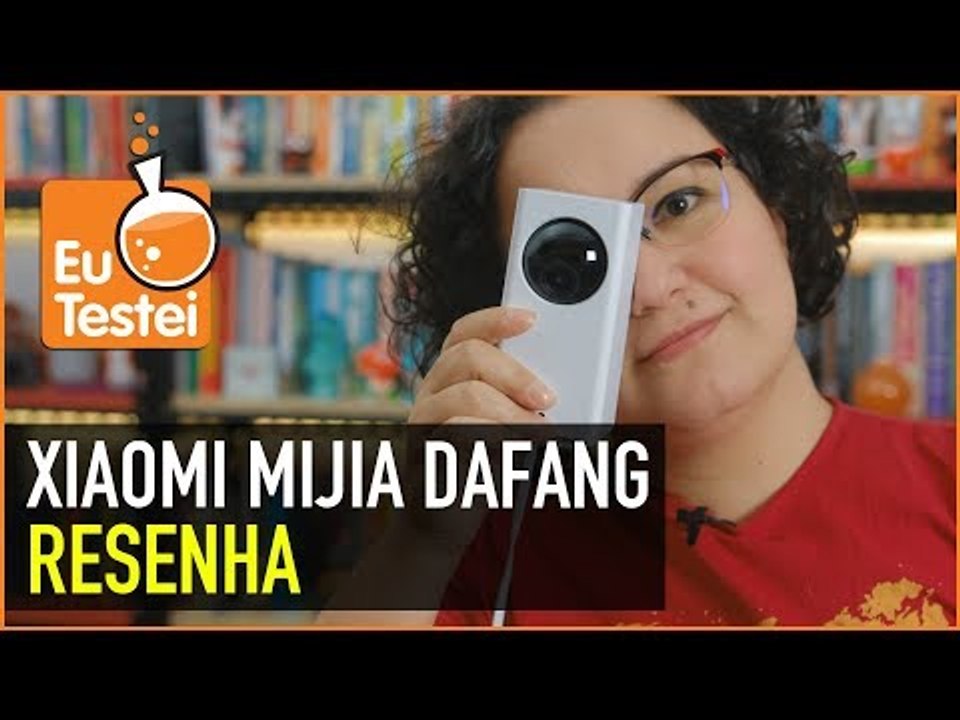 Câmera de segurança da Xiaomi fácil de usar e com preço bom - Mijia Dafang