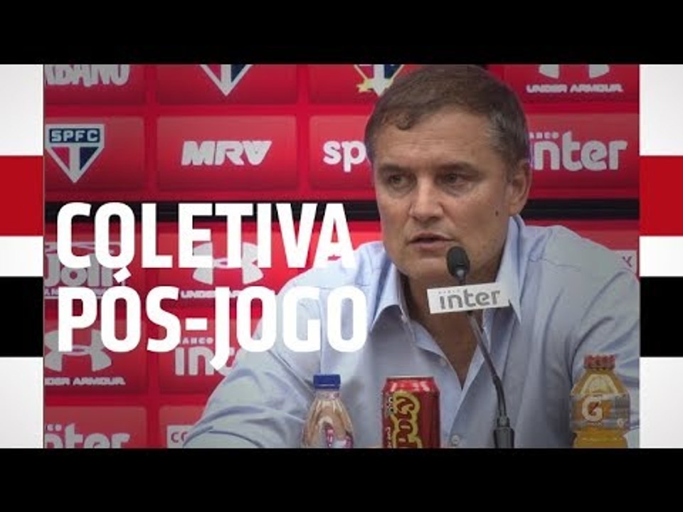 COLETIVA PÓS-JOGO: SPFC 0 X 0 INTERNACIONAL | SPFCTV