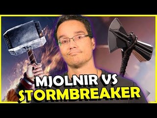 MJOLNIR VS STORMBREAKER, QUAL É O MAIS PODEROSO?
