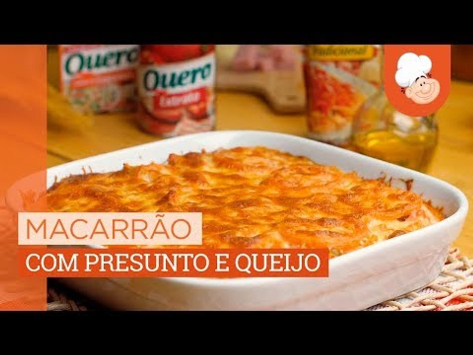 Macarrão com presunto e queijo — Receitas TudoGostoso