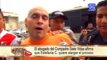 Abogado del “Compadre Siete Vidas” pide prisión para la testigo Estefania C.