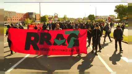 Protestas antes de la Cumbre del G7