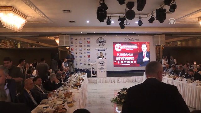 Milli İstihdam Seferberliği Tanıtım Toplantısı - Çalışma ve Sosyal Güvenlik Bakanı Sarıeroğlu - ADANA