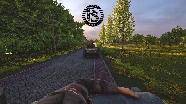 [P.S] Post. Scriptum first shooting range in Daimler Armoured Car