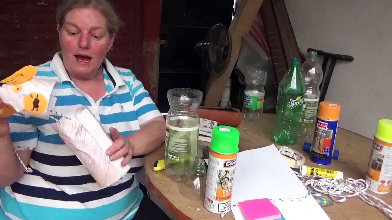 DIY - Muñecos de botellas plasticas