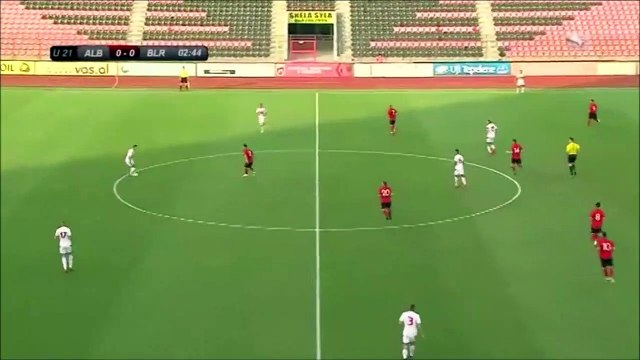 0-1 Goal International Friendly U21 - 08.06.2018 Albania U21 0-1 Belarus U21