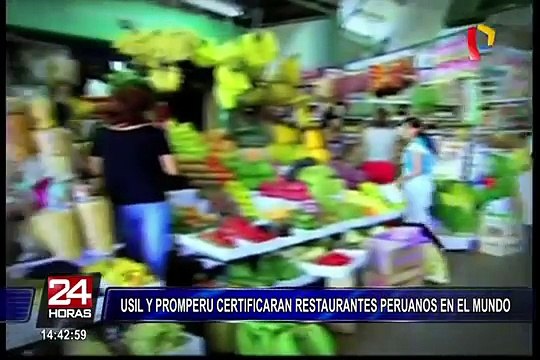 USIL y Promperú certificarán restaurantes peruanos en el mundo