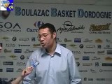 John Douaglin après le match contre Nantes