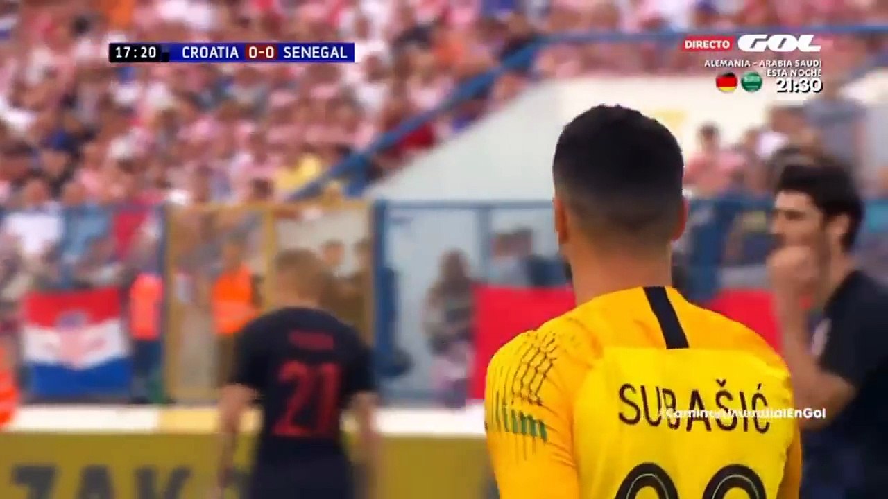 La Croatie renverse le Sénégal 2-1 Résumé et tout les Buts du match