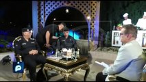 شوفو غيرة العميد محمد الربيعي من سمع انفجار مدينه الصدر راح ركض وعاف البرنامج