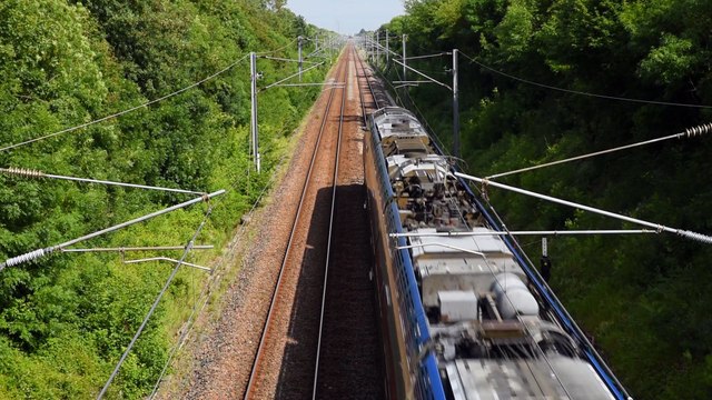 Des TGV, TER, trains de marchandises sur La Rochelle juin 2018