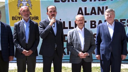 Millet Bahçesi için ilk yıkım Konya'da başladı