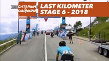 Last kilometer - Étape 6 / Stage 6 (Frontenex / La Rosière) - Critérium du Dauphiné 2018