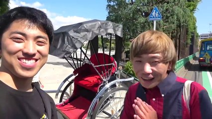 人力車でドライブスルーはできるのか？？【マクドナルド】