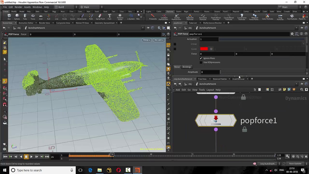 Disintegration effect in Houdini Tutorial