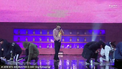 BTS (방탄소년단) Rehearsal Stage CAM 'Best of Me' @4th MUSTER #2018BTSFESTA