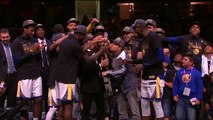 [FULL] Golden State Warriors 2018 NBA Finals trophy presentation | ESPN