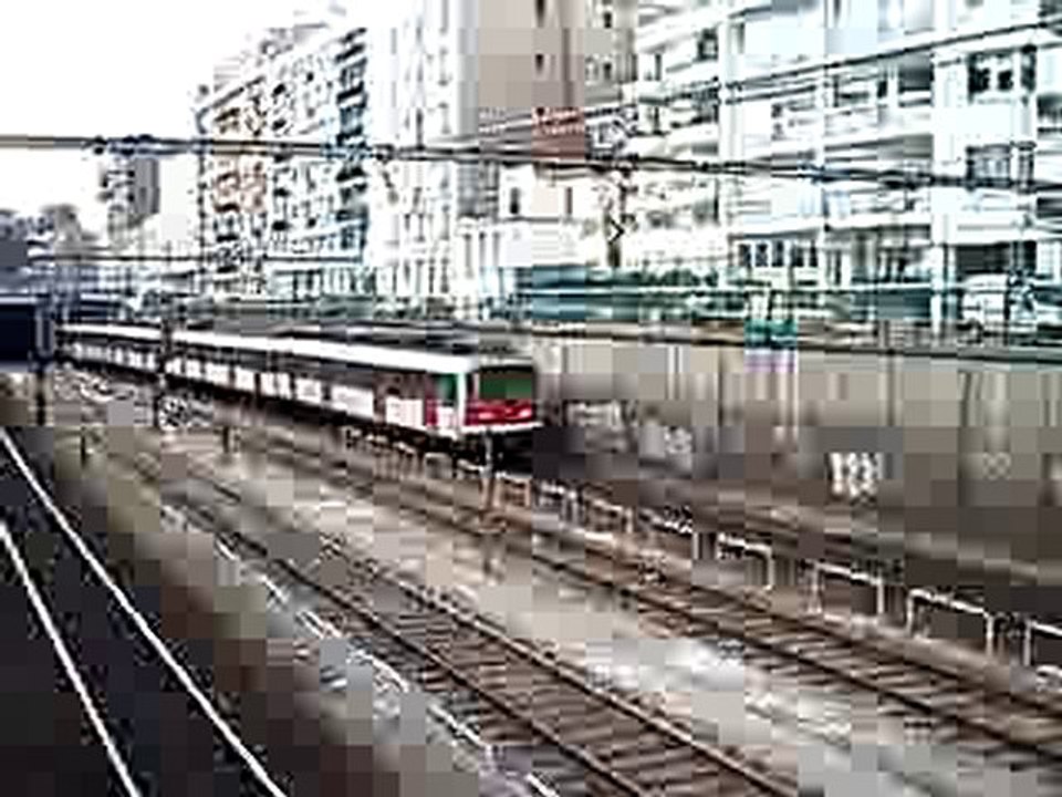 MS61 : Dans la tranchée de Vincennes sur la ligne A du RER