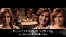 Marta en El Secreto de Puente Viejo, semana del 4 al 8 de Junio, escenas capítulos 1838 a 1842