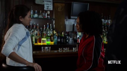 LUKE CAGE Season 2x01 - Misty and Colleen Bar Fight Scene