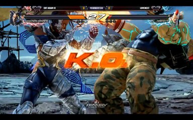 Tekken world Tour Poland  Loveneet (Jack7) vs ADAM-0 (Master Raven)  Bracket Matches