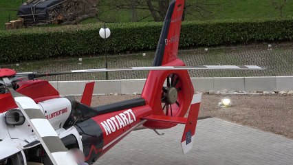 Dauphin Helicopter D-HFOG Engine Start & Take Off