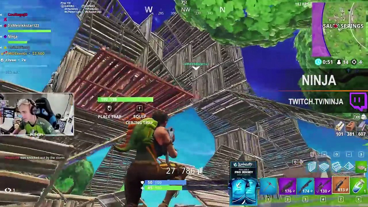 Faze Cloakzy Clutches A 14 HP 1v3 Battle - Fortnite Highlights & Funny Moments