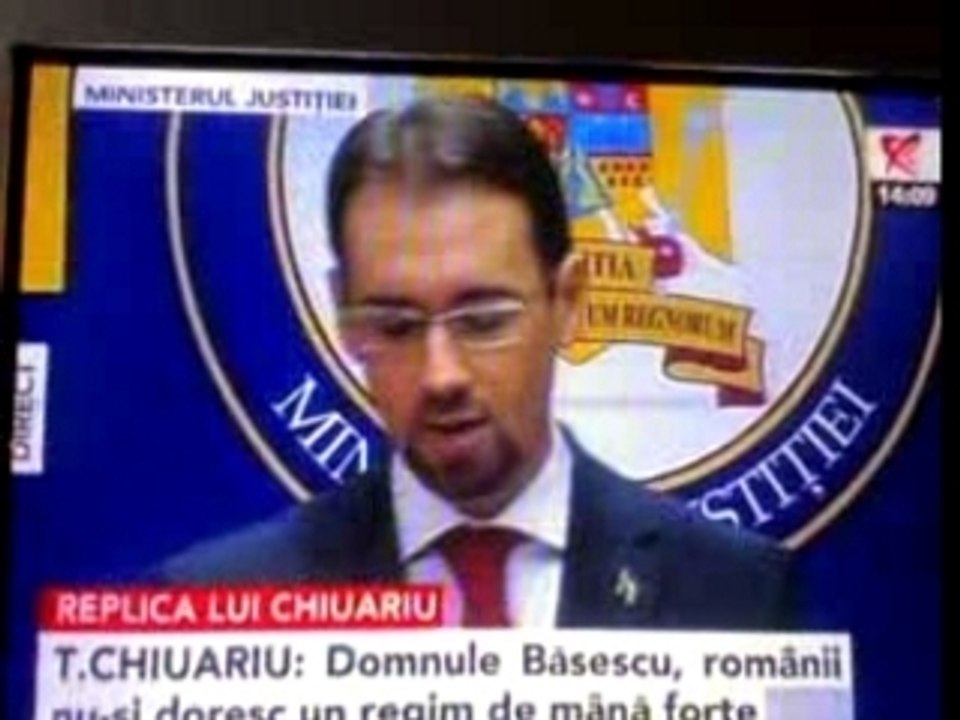 Demisia ministrului Justitiei