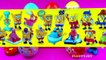 Surprise Eggs! Disney Frozen Peppa Pig Cars 2 Minnie Mouse Spongebob Disney Princess Toys FluffyJet,Hd Tv 2017