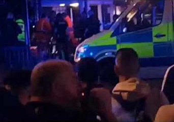 Ambulances Gather at Site of Stabbing Incident Along Turnpike Lane