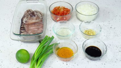 The Food Channel - Grilled Stuffed Squid - Inihaw na Pusit