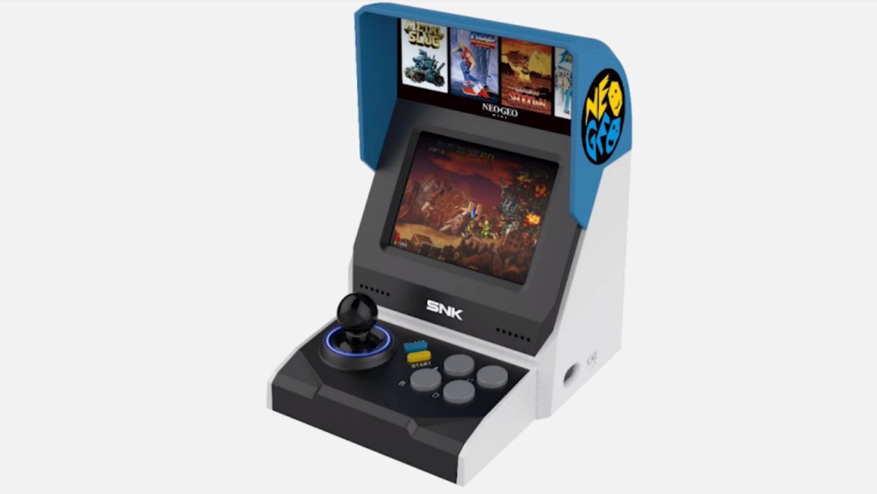 Présentation de la Neo Geo Mini