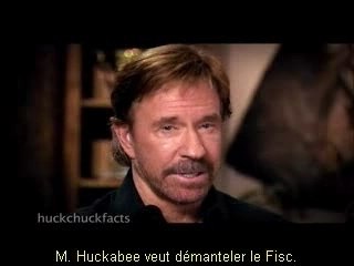 Présidentielle US: Mike Huckabee & Chuck Norris (VOstFr)