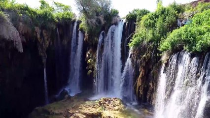 Göksu Şelalesi Havadan Görüntülendi