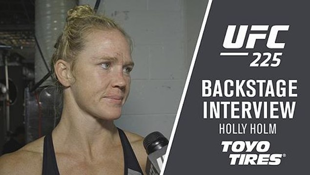 UFC 225: Holly Holm - 'Every Fight Has It's Own Journey and it Feels Good to Have a Victory'