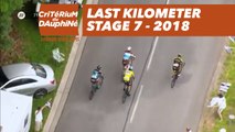Last kilometer - Étape 7 / Stage 7 (Moûtiers / Saint-Gervais Mont Blanc) - Critérium du Dauphiné