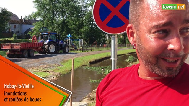 Habay-la-Vieille - inondations et coulées de boues