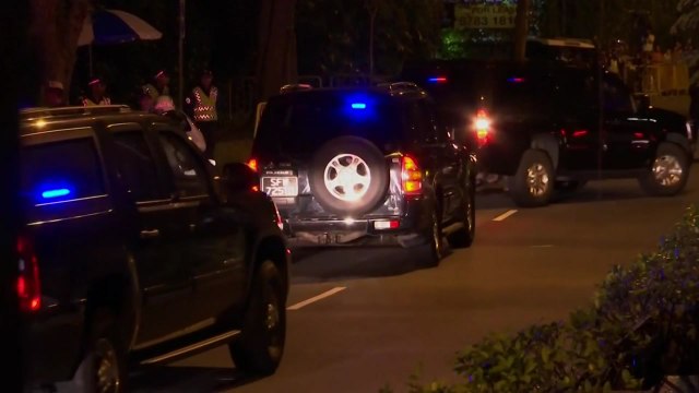 트럼프 샹그릴라 호텔 도착...이 시각 숙소 상황 / YTN