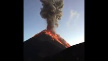 Erupción de Volcán de Fuego (Guatemala) 3 de Junio de 2018 (Compilado HD)