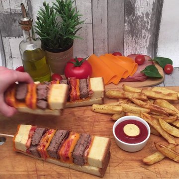 LEmpire State Burger ! qui veut descendre tous...