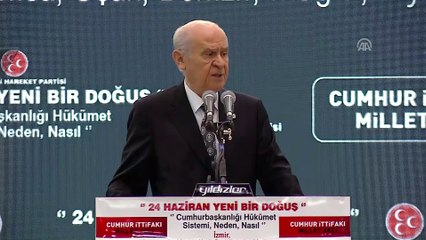 Bahçeli: “MHP’nin baraj sorunu yoktur” - İZMİR
