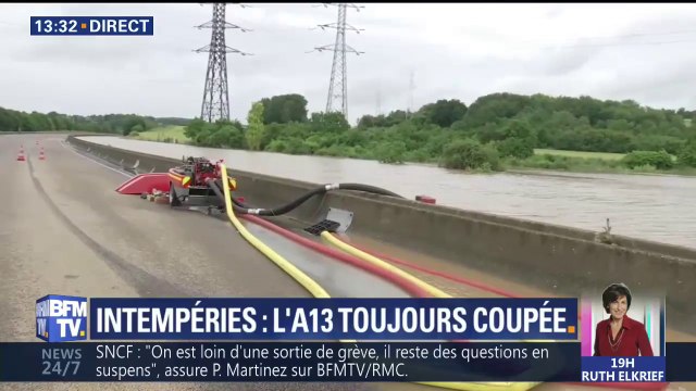 A13: les pompiers pessimistes pour une réouverture ce soir