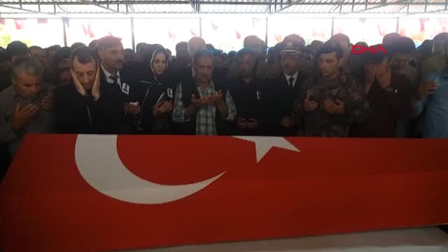 Kahramanmaraş Şehit Polis Memuru Sinan Türkoğlu Son Yolculuğuna Uğurlandı