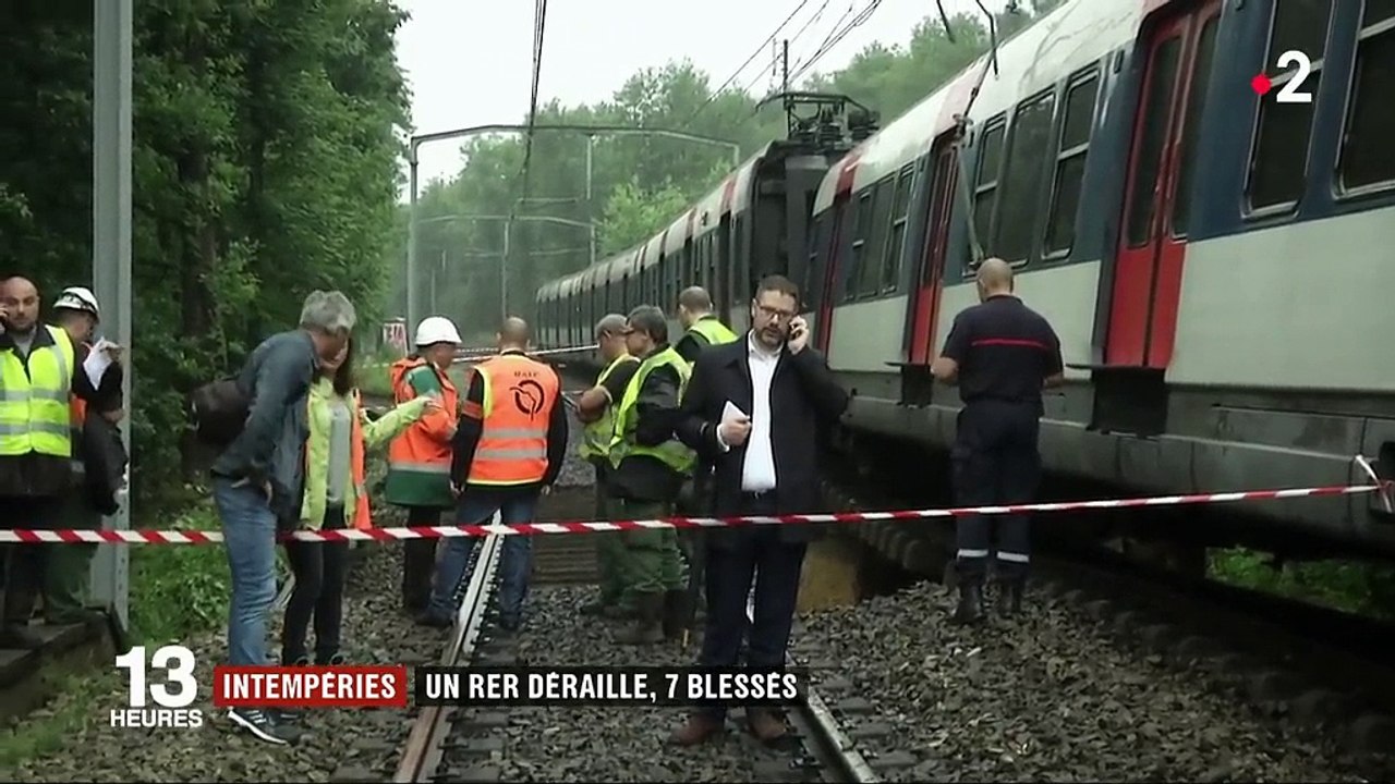 RER B : déraillement dans l'Essonne