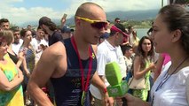 “Tirana Triathlon”, qytetarët mbushin Parkun e Farkës