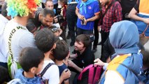 AFAD Suriyeli yetimlere iftar verdi - AZEZ