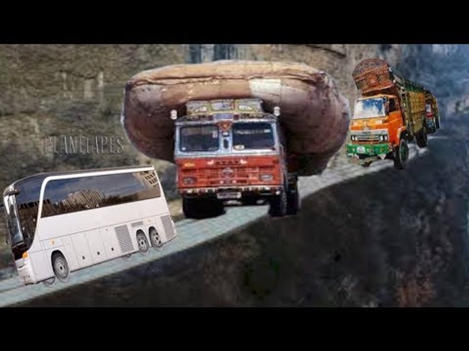 The Most Dangerous Mountain  Route For Busses & Truck